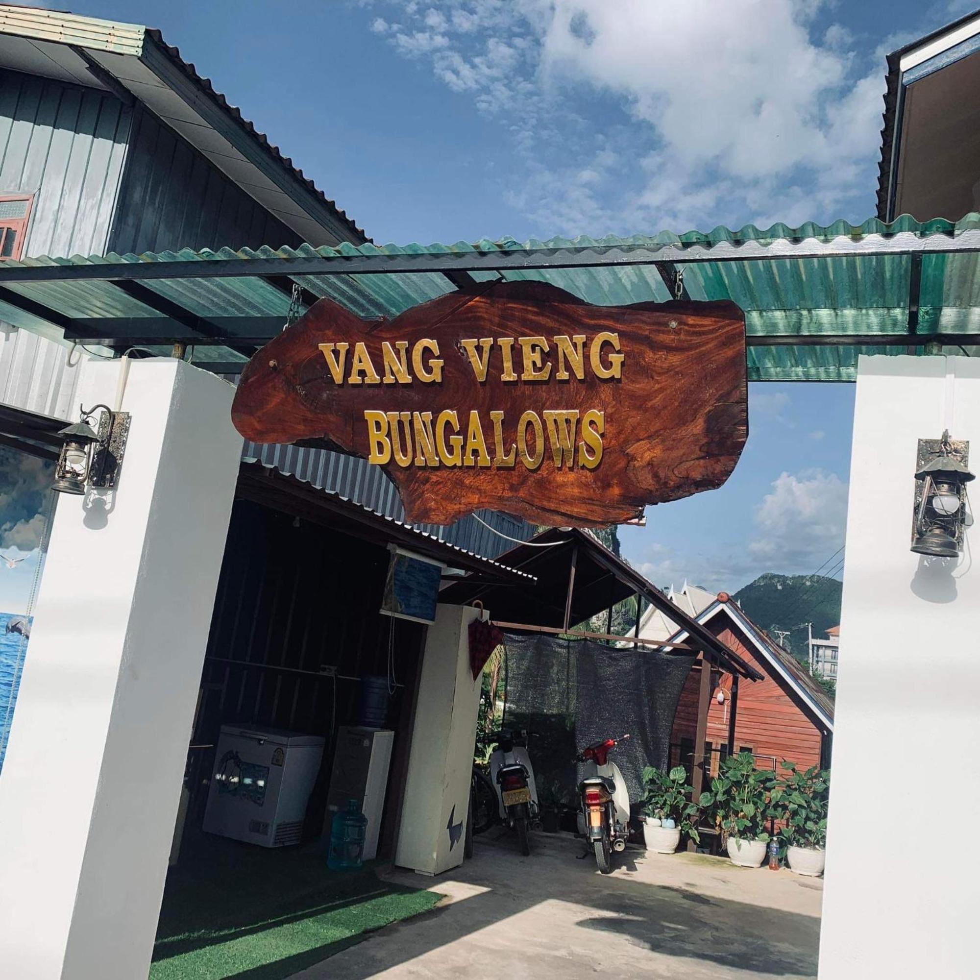 Vang Vieng Bungalows Buitenkant foto