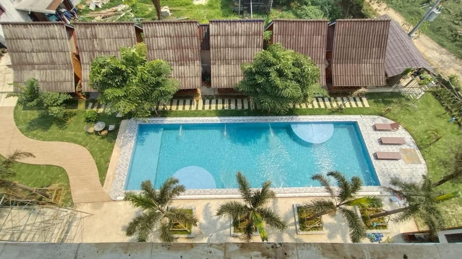 Vang Vieng Bungalows Buitenkant foto